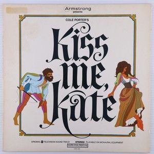 Armstrong Presents Cole Porter's Kiss Me Kate Stereo LP Record Limited CSS 645